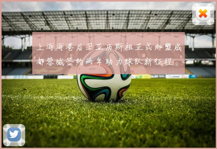 上海海港后卫亚历斯祖正式加盟成都蓉城签约两年助力球队新征程