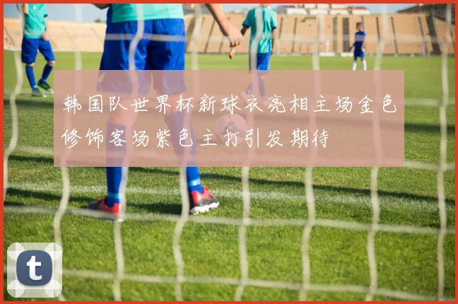 韩国队世界杯新球衣亮相主场金色修饰客场紫色主打引发期待